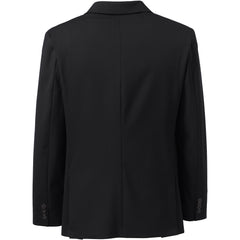 School Uniform Men's Tall Washable Wool 2 Button Tailored Fit Suit Jacket