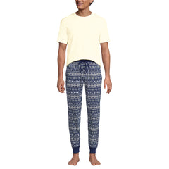 Men's Knit Jersey Pajama Sleep Set
