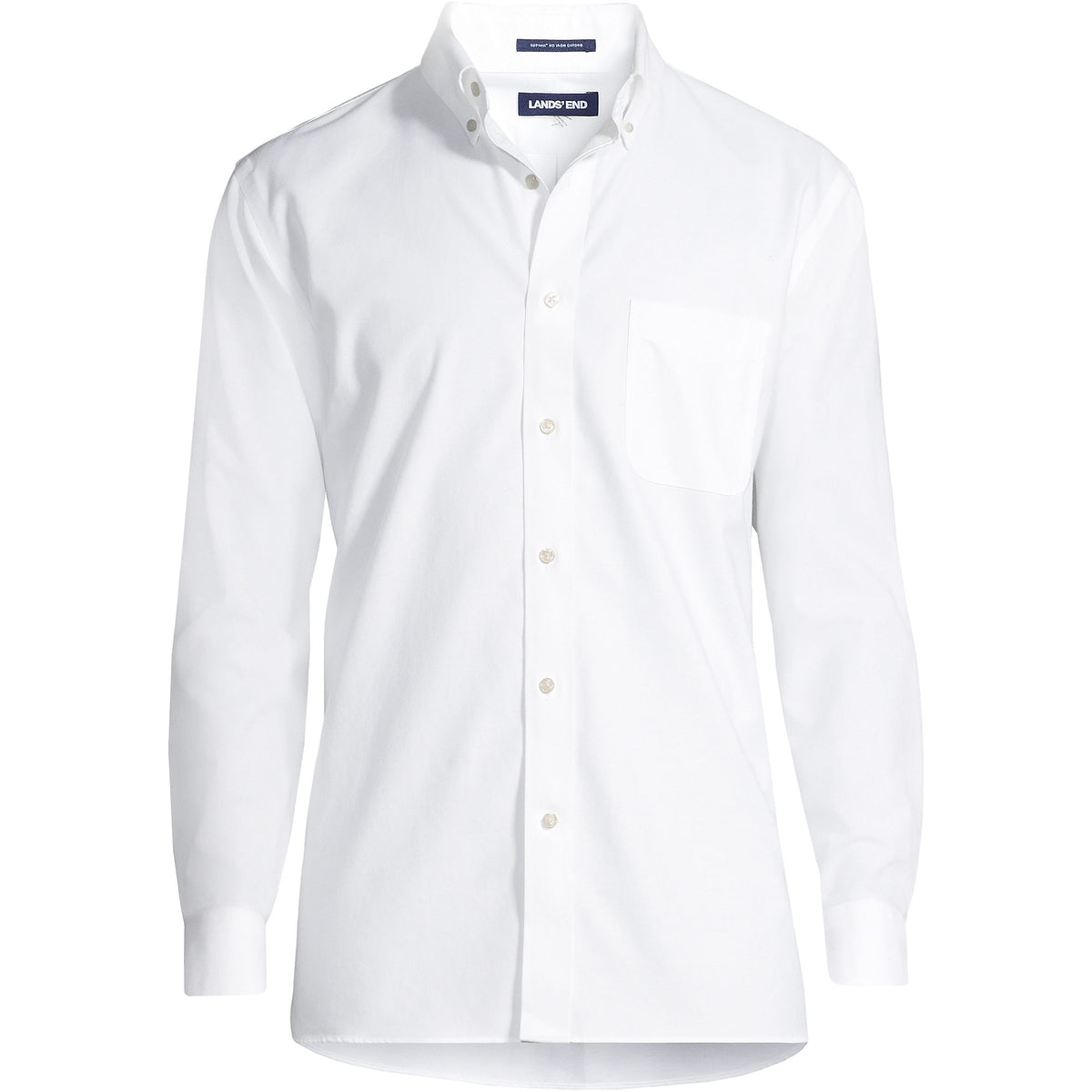 Men's Big and Tall No Iron Supima Cotton Oxford Dress Shirt