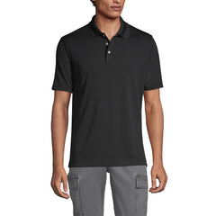 School Uniform Men's Short Sleeve Solid Active Polo Shirt
