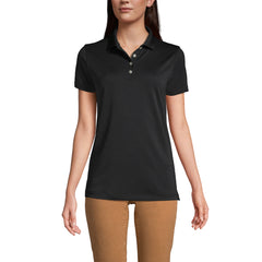 School Uniform Women's Short Sleeve Polyester Polo Shirt