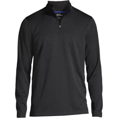 School Uniform Men's Textured Quarter Zip Pullover