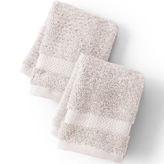 Organic Cotton 2-Piece Washcloth Set