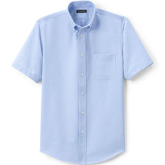 School Uniform Men's Short Sleeve Oxford Dress Shirt