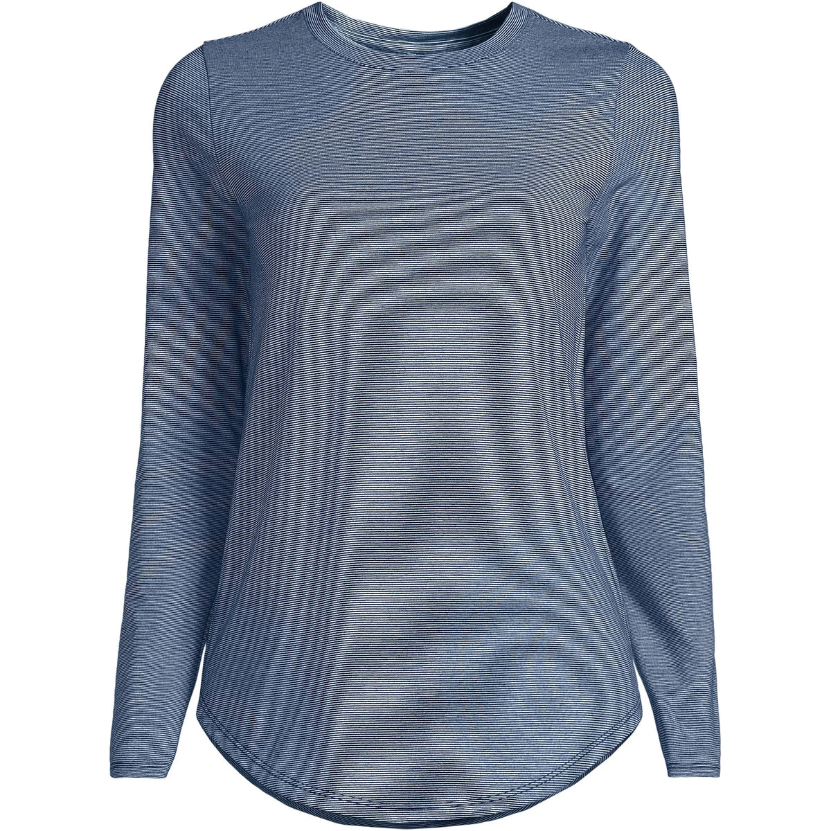 Women's Plus Size Long Sleeve Cooling Performance Tunic Tee