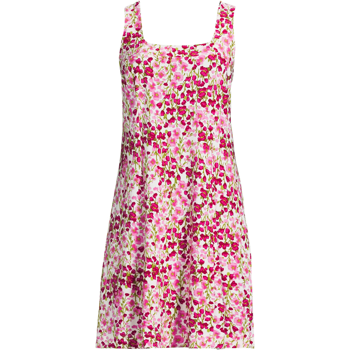 Women's Silky Knit Mini Shift Dress