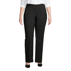 School Uniform Women's Plus Size Washable Wool Straight Modern Pants
