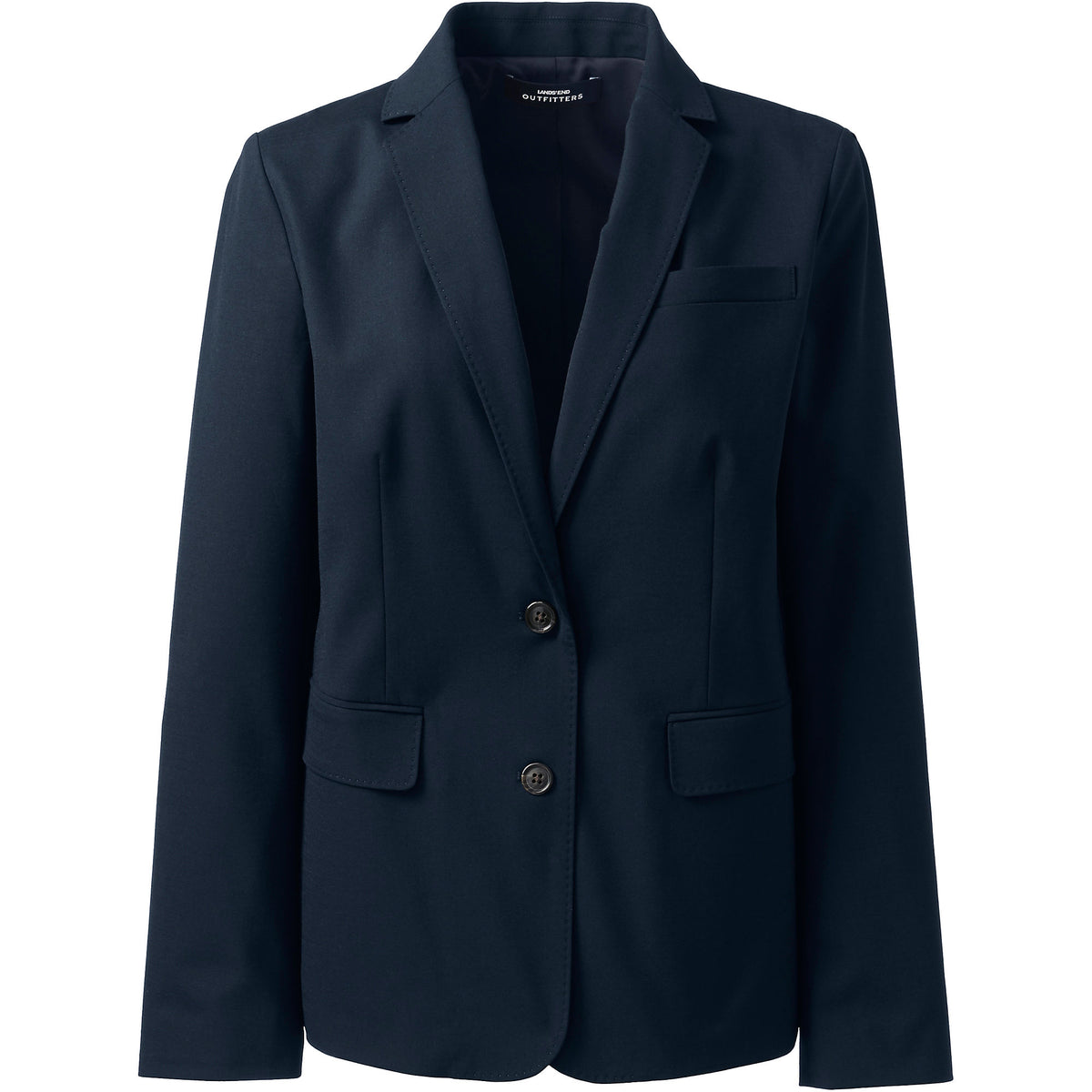 School Uniform Women's Tall Washable Wool Two Button 26 Inch Blazer