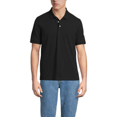 Men's Big Short Sleeve Performance Mesh Pique Polo