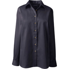 Women's Plus Size Long Sleeve Performance Twill Shirt