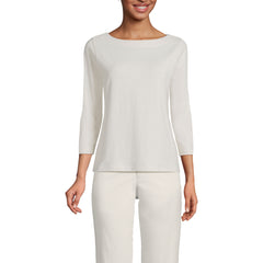 Women's Tall Mariner Jersey Boatneck Top