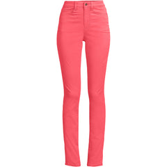 Women's High Rise Slimming 5 Pocket Chino Slim Leg Pants