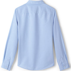 Girls Plus Long Sleeve Oxford Dress Shirt