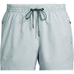 Mens 5" Seersucker Volley with Hydroliner Swim Trunk
