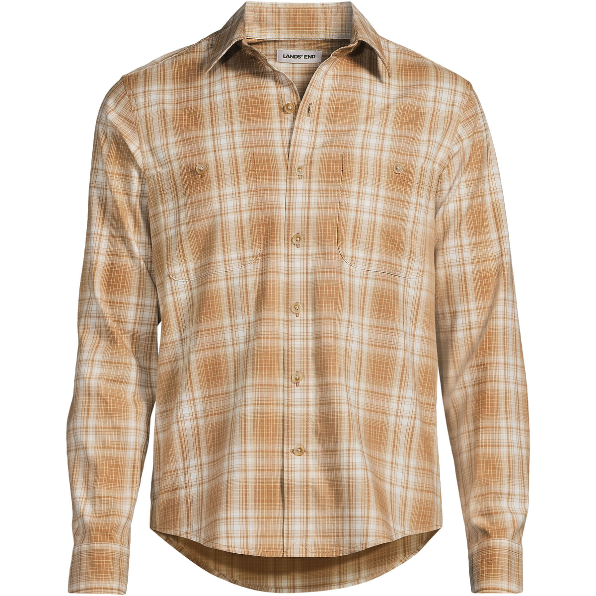 Men's Tall Lightweight Coastal Flannel Shirt