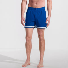 Men's 5" Quick Dry Striped Pull on Board Short