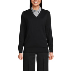 Unisex Cotton Modal Vneck Pullover Sweater