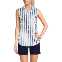 Women's Tall No Iron Sleeveless Shirt
