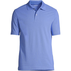 School Uniform Men's Short Sleeve Basic Mesh Polo Shirt