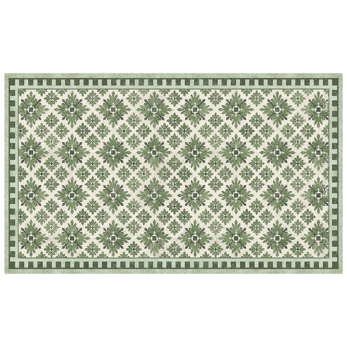 Matterly Skid Resistant Diamond Print Floor Mat