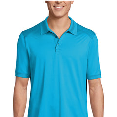 School Uniform Men's Tall Short Sleeve Rapid Dry Active Polo Shirt