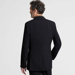Men's Traditional Fit Year'rounder Stretch Wool Suit Jacket