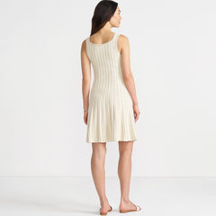 Women's Square Neck Above Knee Sweater Dress