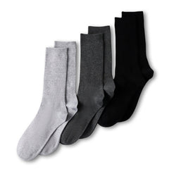 Men's Cotton Crew Socks 3 Pack