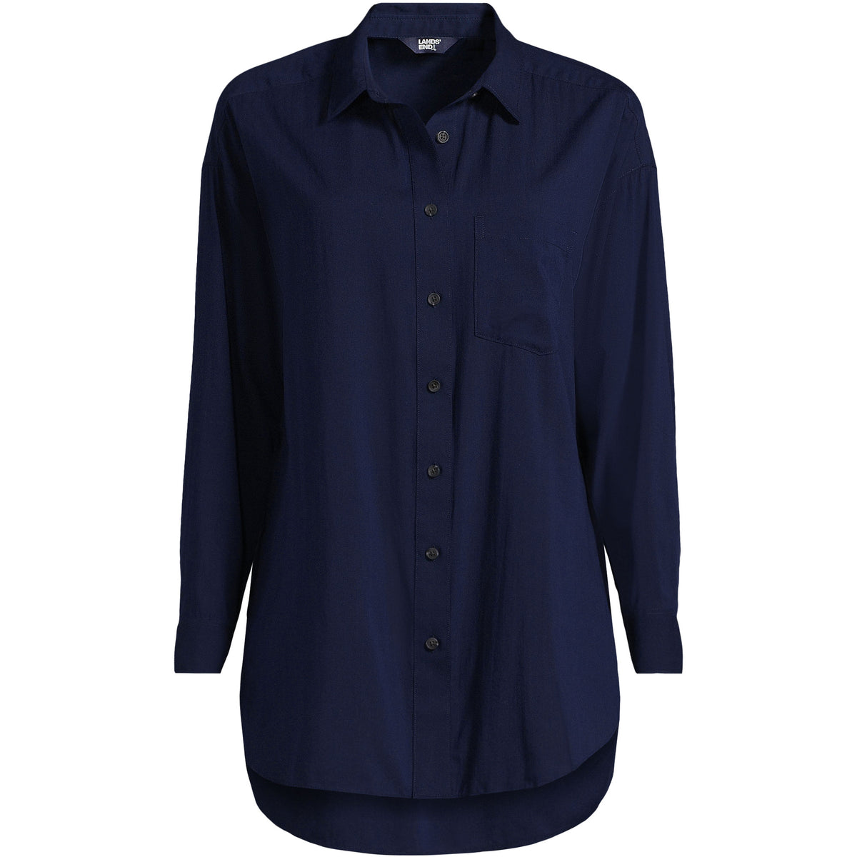 Women's Cotton Voile Billowy Oversized Shirt