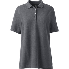 Women's Banded Short Sleeve Mesh Polo