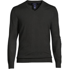 Men's Big Performance Long Sleeve Vneck Pullover Sweater