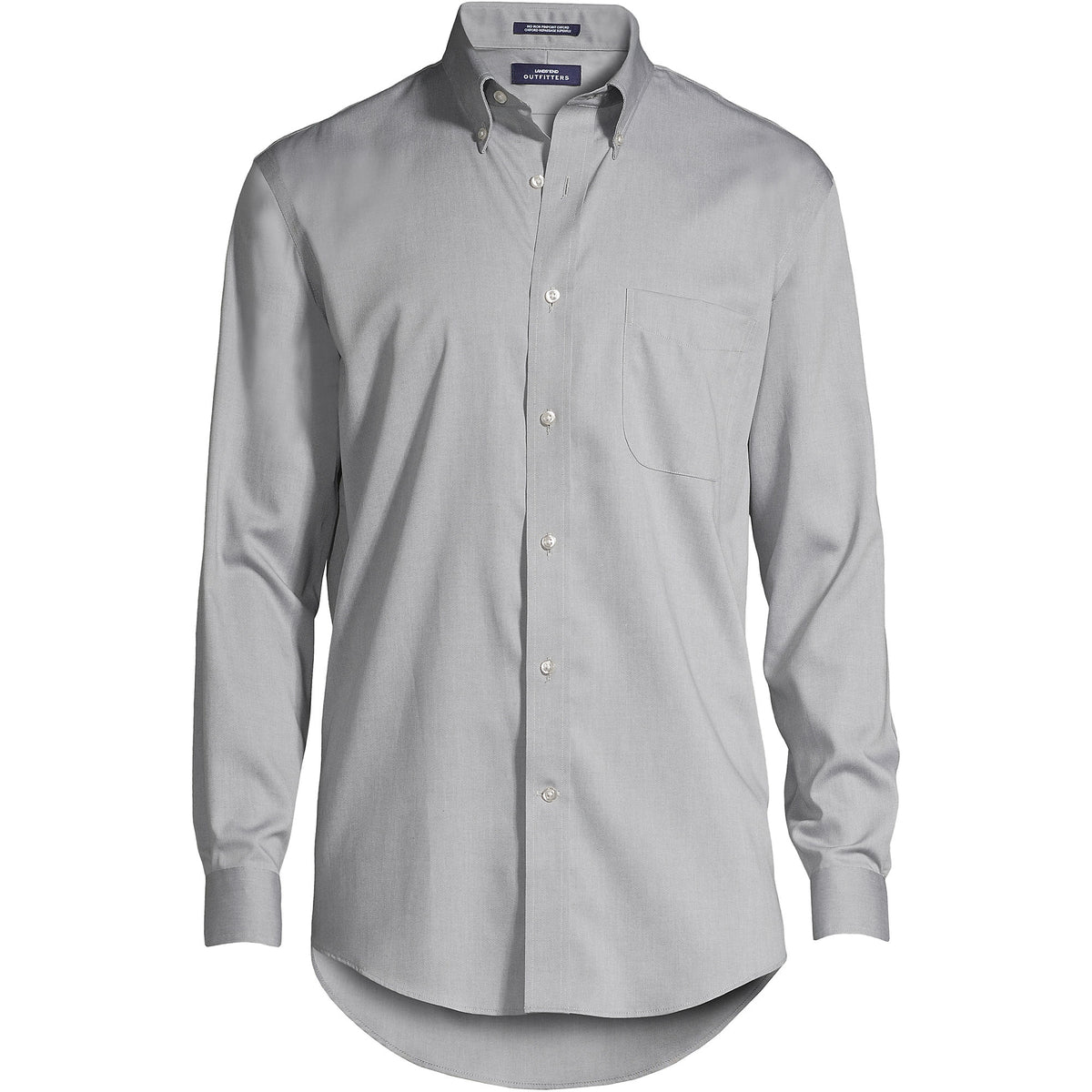 School Uniform Men's Big & Tall Long Sleeve Buttondown No Iron Pinpoint Shirt