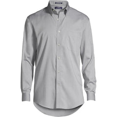School Uniform Men's Big & Tall Long Sleeve Buttondown No Iron Pinpoint Shirt