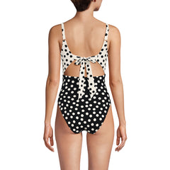 Women's Long Wrap Monokini High Leg One Piece Swimsuit