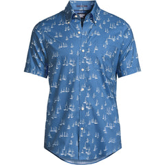 Men's Short Sleeve No Iron Twill Shirt