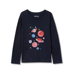 Girls Plus Long Sleeve Graphic Tee