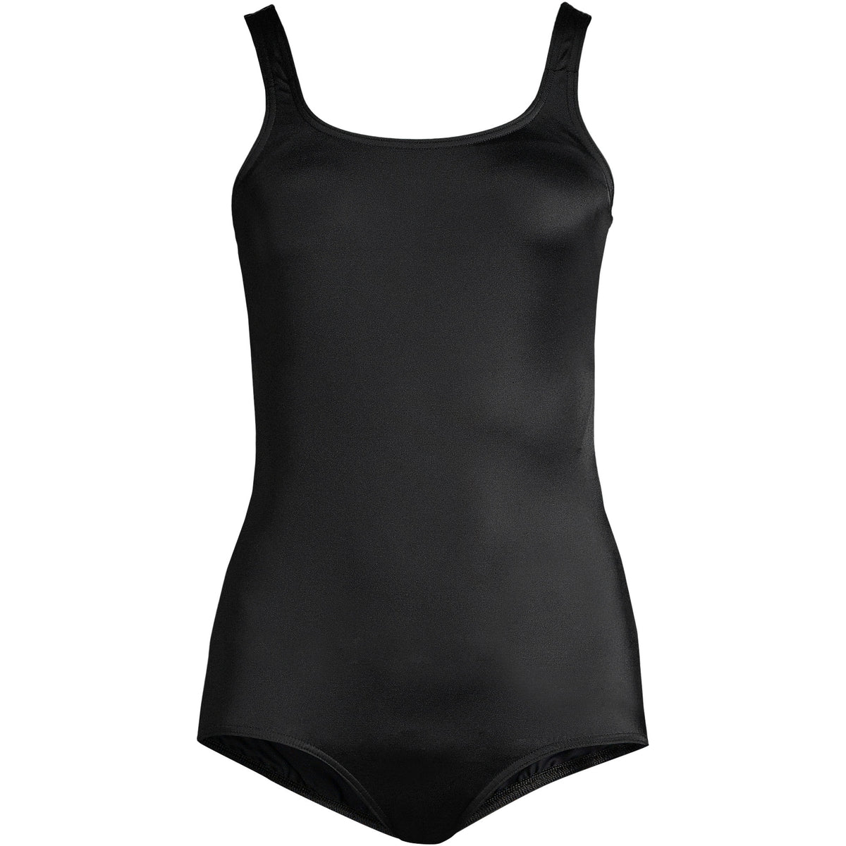 Women's Mastectomy Scoop Neck Tugless Sporty One Piece Swimsuit