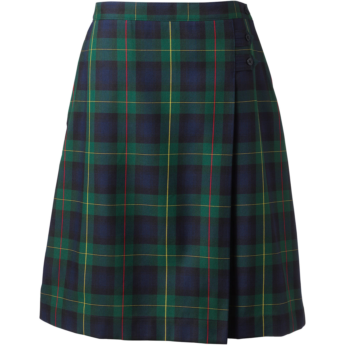 Women's Plaid A-line Skirt Below The Knee