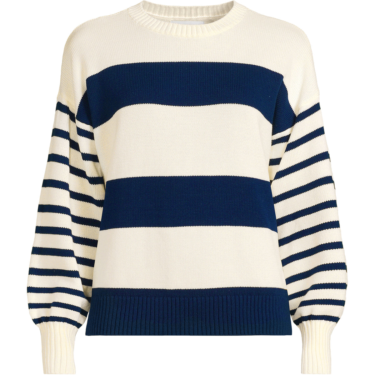 Women's Plus Size Drifter Jersey Crewneck Sweater