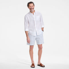 Men's 7" Seersucker Pull On Deck Short