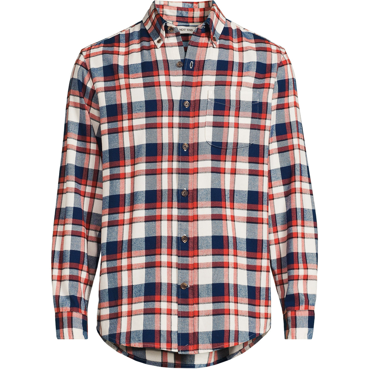 Men's Big and Tall Long Sleeve Flagship Flannel Shirt