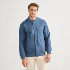 Men's Bonded Twill Varsity Jacket