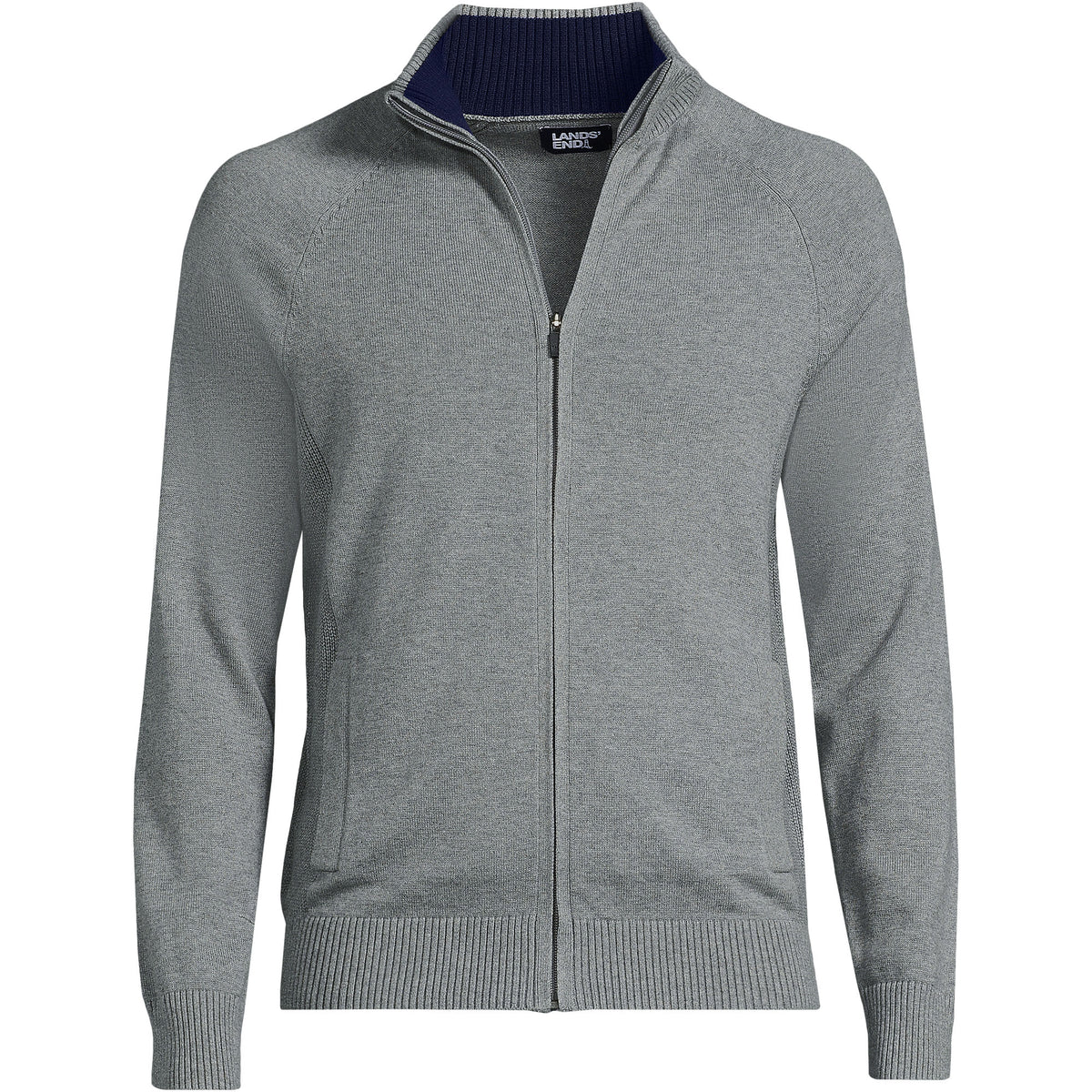 Unisex Cotton Modal Full Zip Sweater Jacket