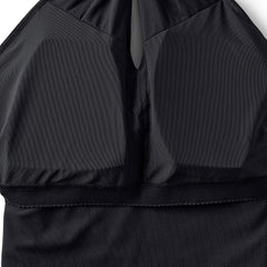 Women's Slender Twist Front Halter Top