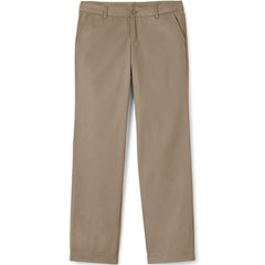 Women's Plus Plain Front Blend Chino Pants