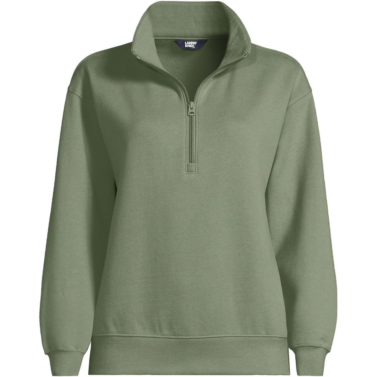 Women's Plus Size Serious Sweats Relaxed Quarter Zip Pullover Sweatshirt