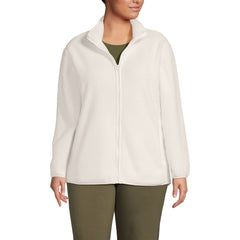 Women's Plus Size Cozy Sherpa Full Zip Fleece Jacket