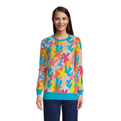 Women's Serious Sweats Crewneck Long Sleeve Sweatshirt Tunic