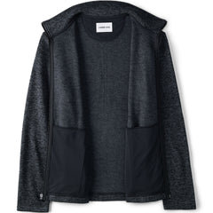Men's Big Sweater Fleece Zip Front Jacket
