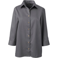 Women's Plus Size 3/4 Sleeve Performance Twill Shirt